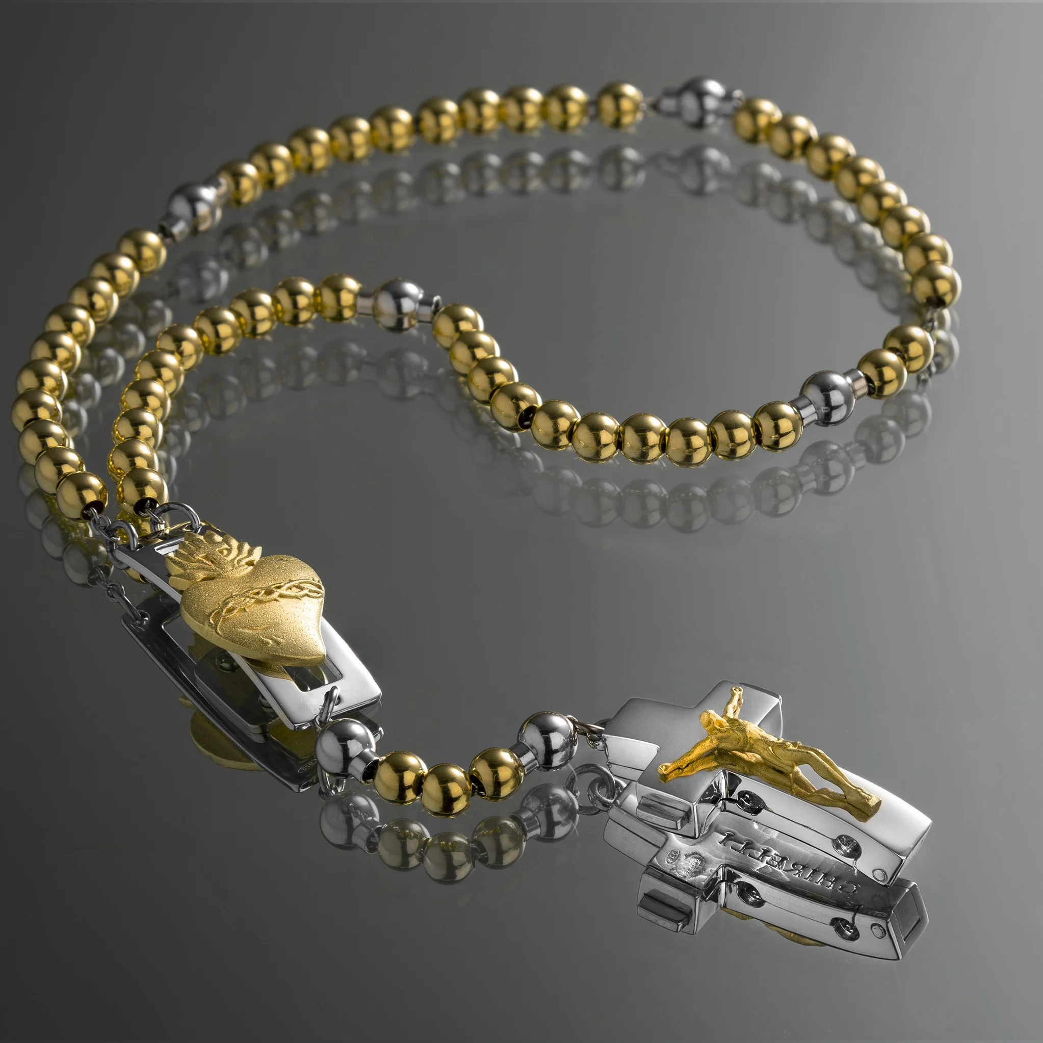 DEVOTIONAL ROSALET® - ROUND GOLD BEADS - Image 12