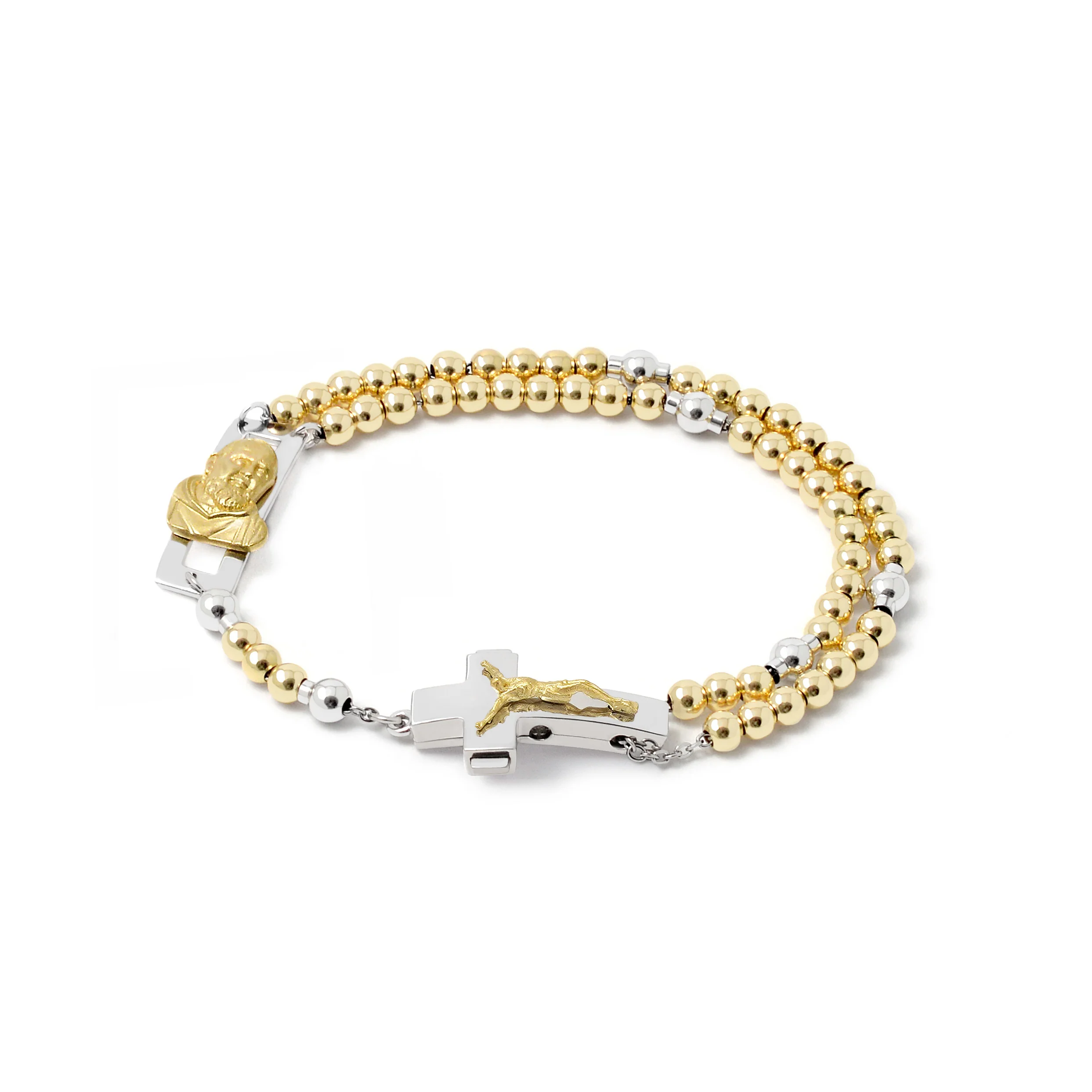 DEVOTIONAL ROSALET® - ROUND GOLD BEADS - Image 34