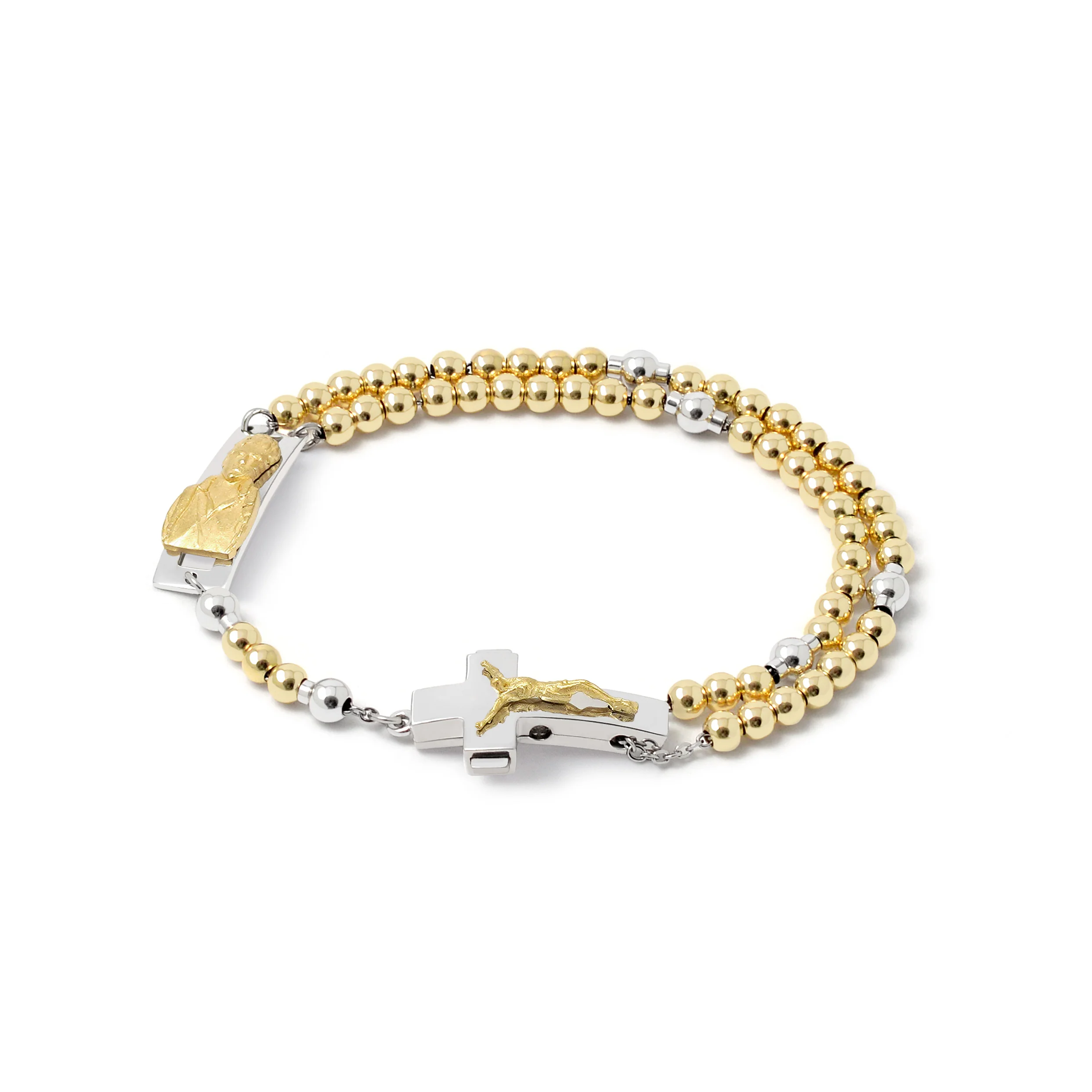 DEVOTIONAL ROSALET® - ROUND GOLD BEADS - Image 46