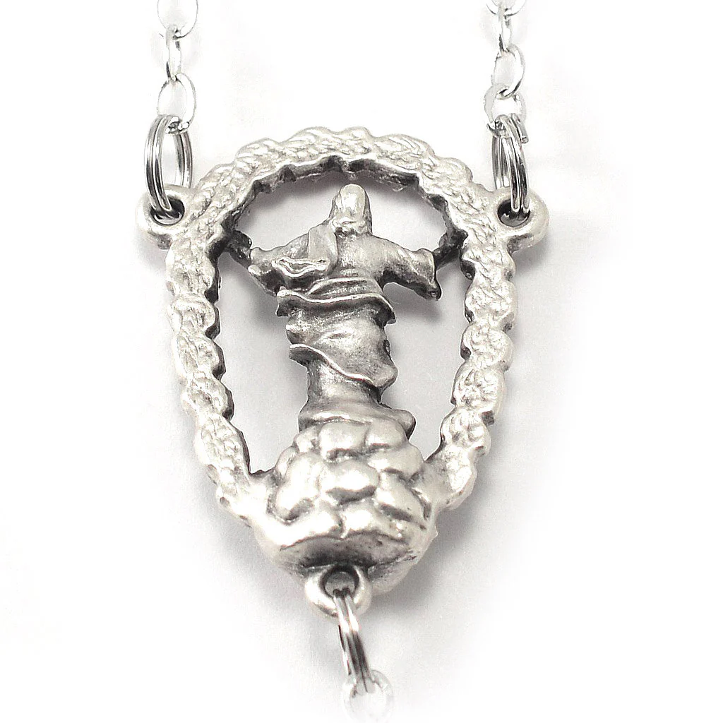 Holy Easter Rosary with Genuine natural stones - Image 5