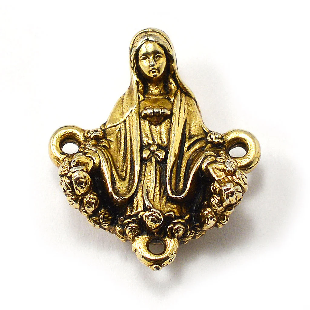 Our Lady of the Miraculous Medal Rosary with Italian Wood - Image 4