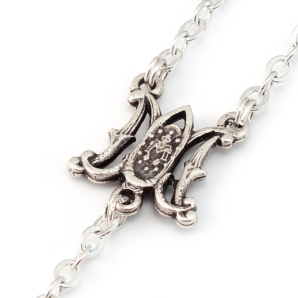 Our Lady of Guadalupe Silver Decade Rosary - Image 4