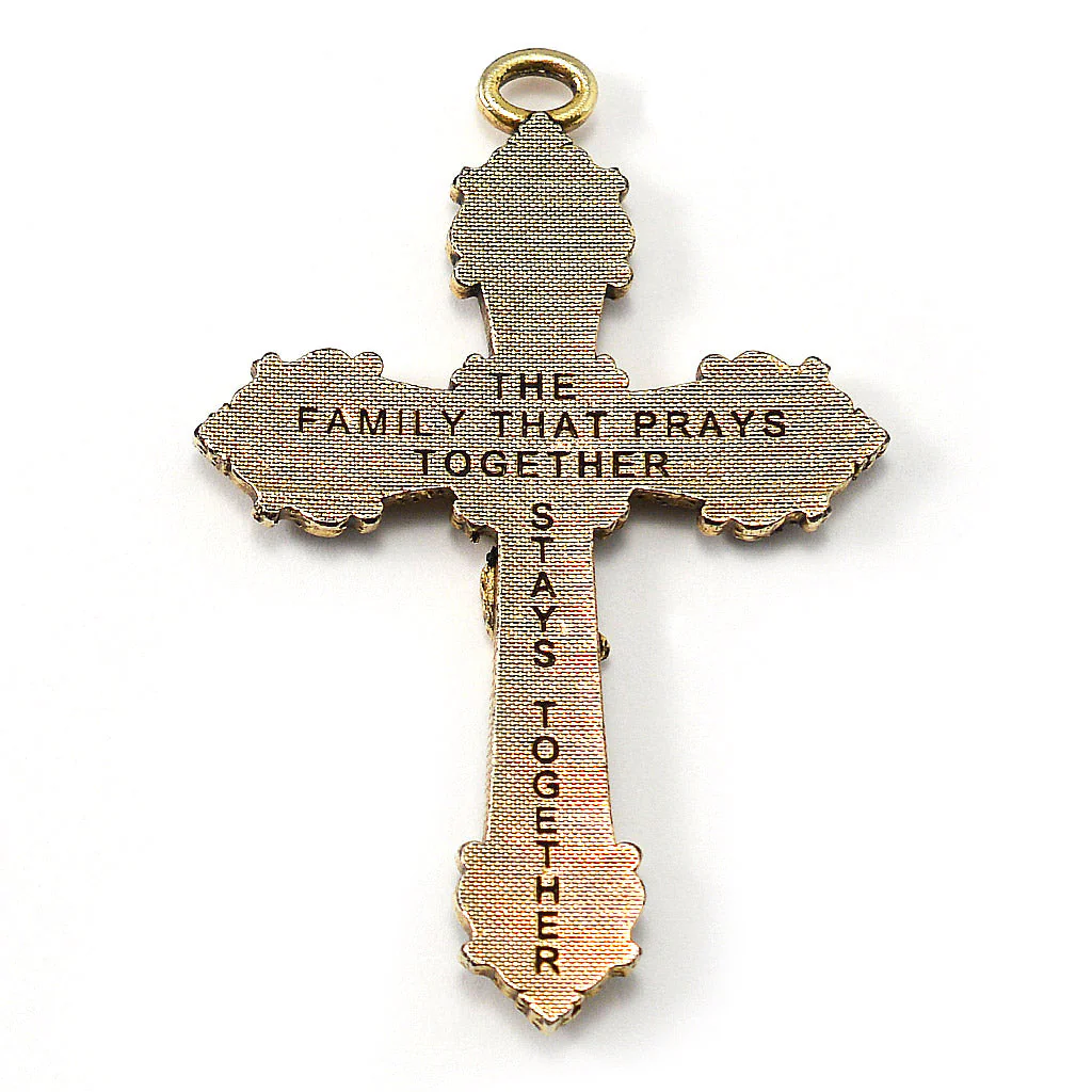 Rosaries for the Family, Pink & Purple Murano Glass - Image 3