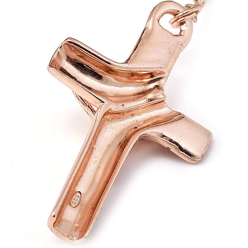 Precious Rose Quartz & Rose Gold Rosary - Image 3