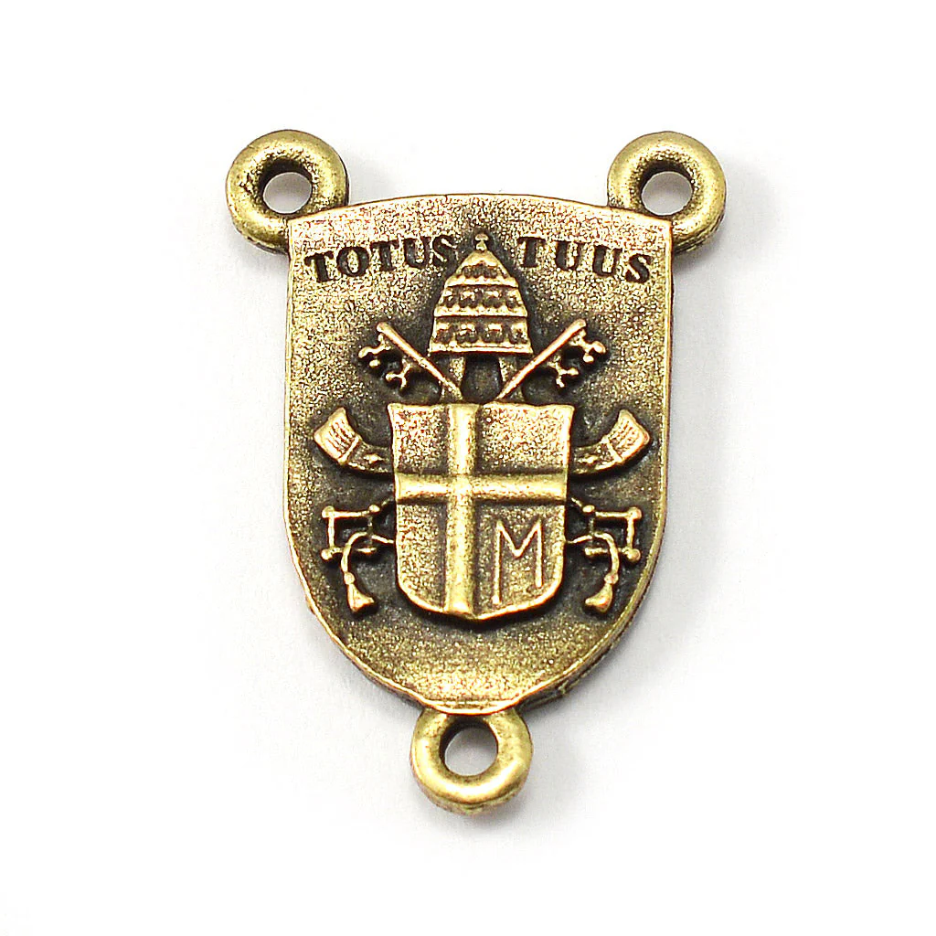 Saint John Paul II Rosary, Bronze - Image 5