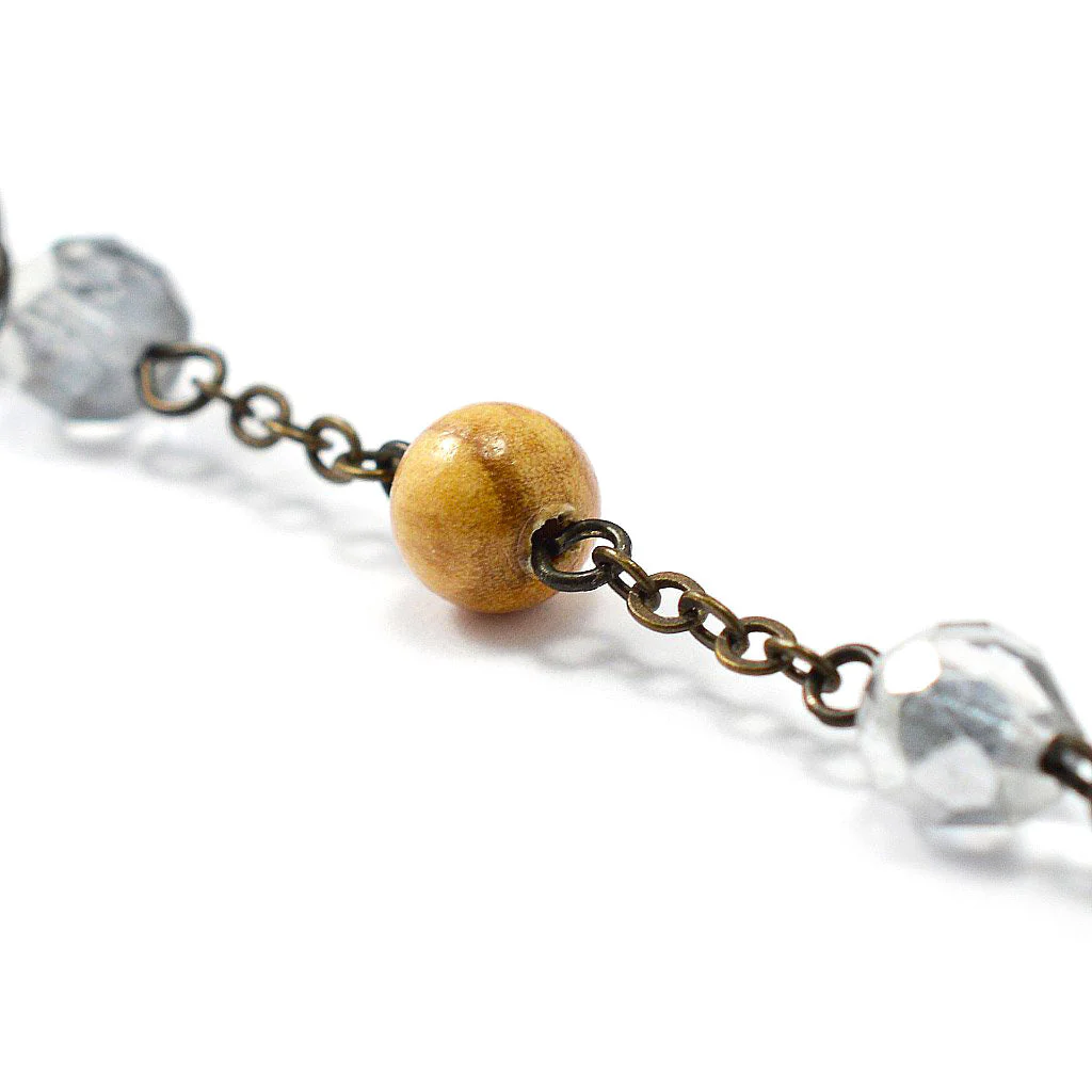 Saint John Paul II Rosary, Bronze - Image 6