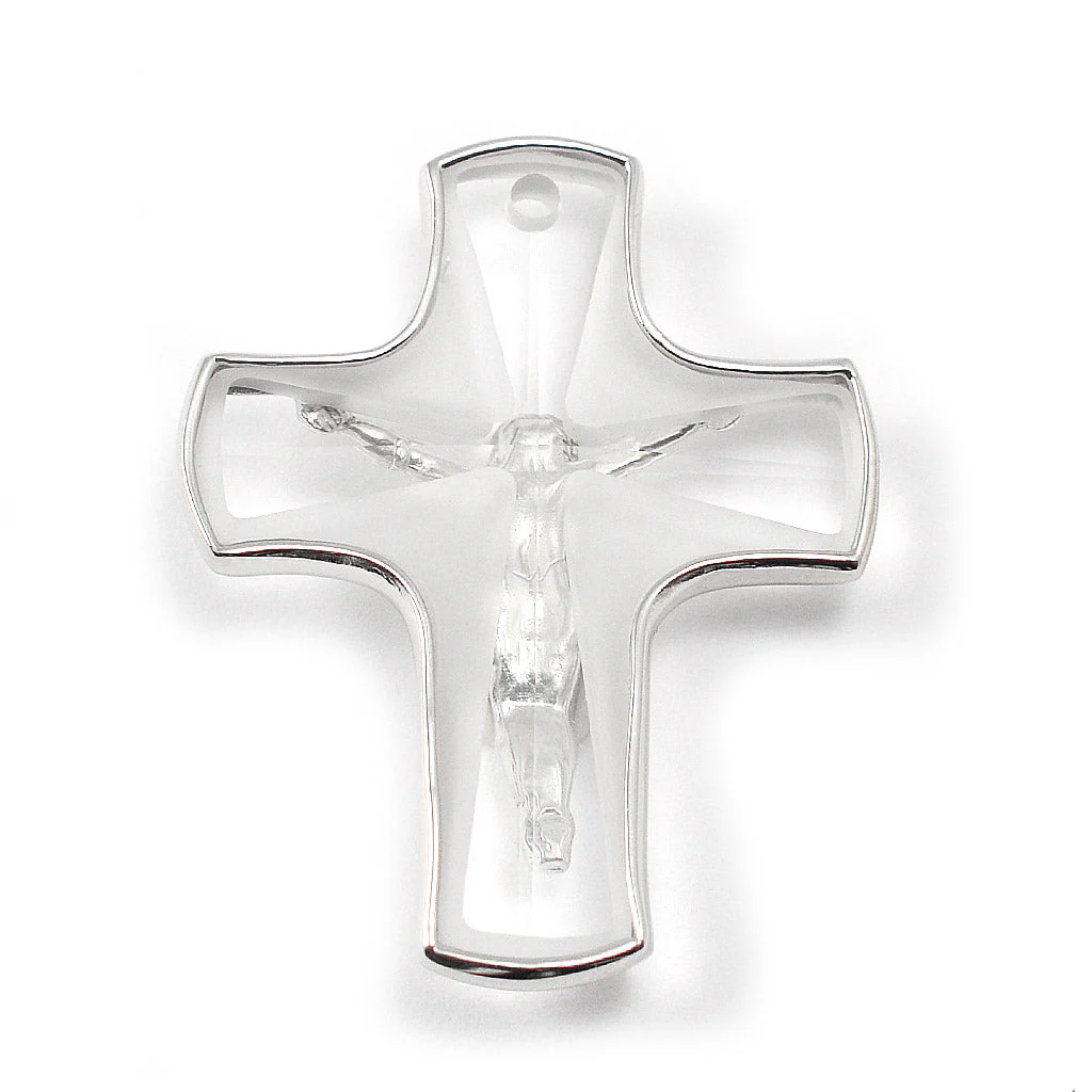 Aurora Borealis Crystal Rosary with Sterling Silver - Image 3