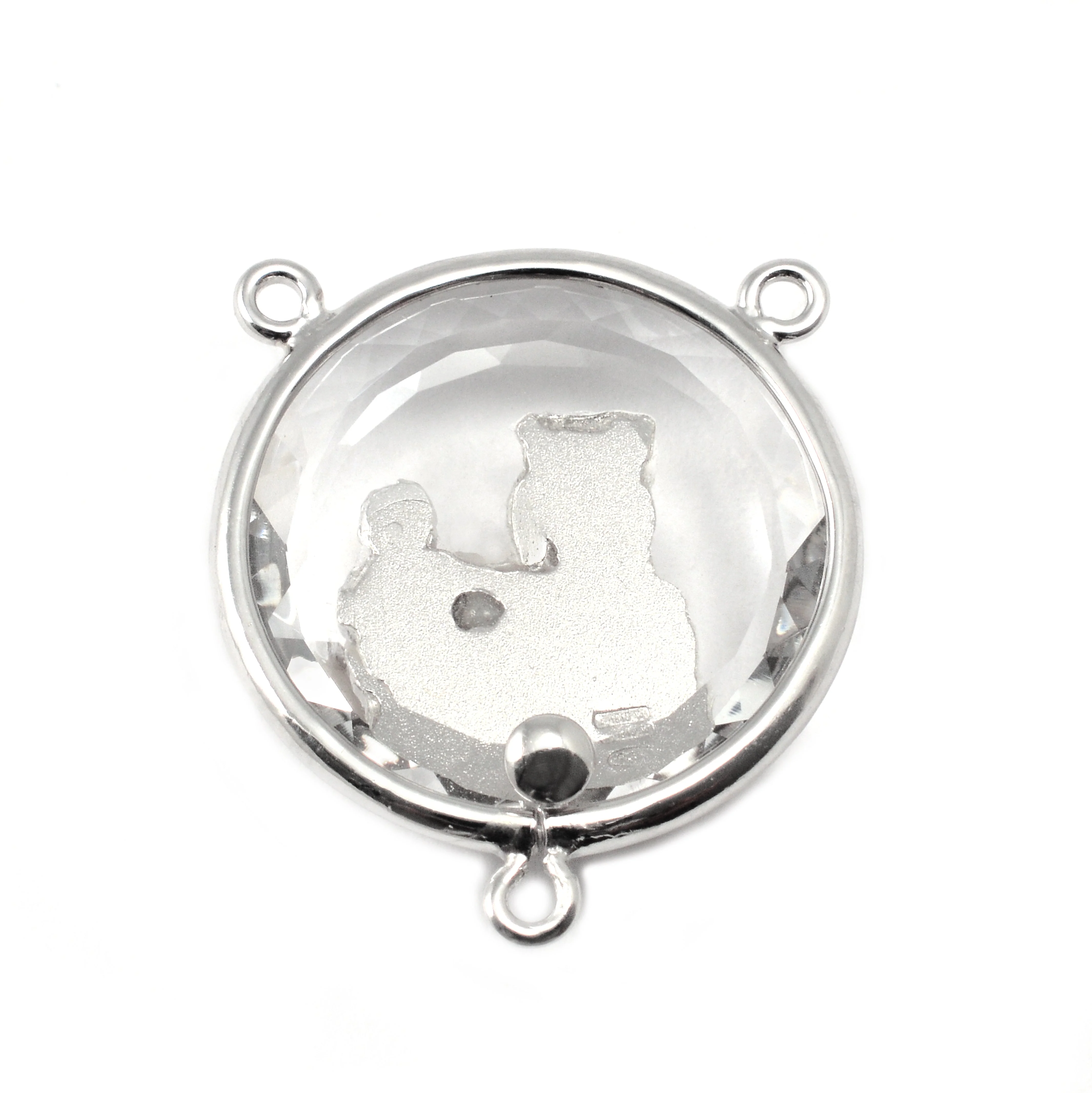 Aurora Borealis Crystal Rosary with Sterling Silver - Image 5